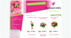 Desktop Screenshot of floresparatodos.com